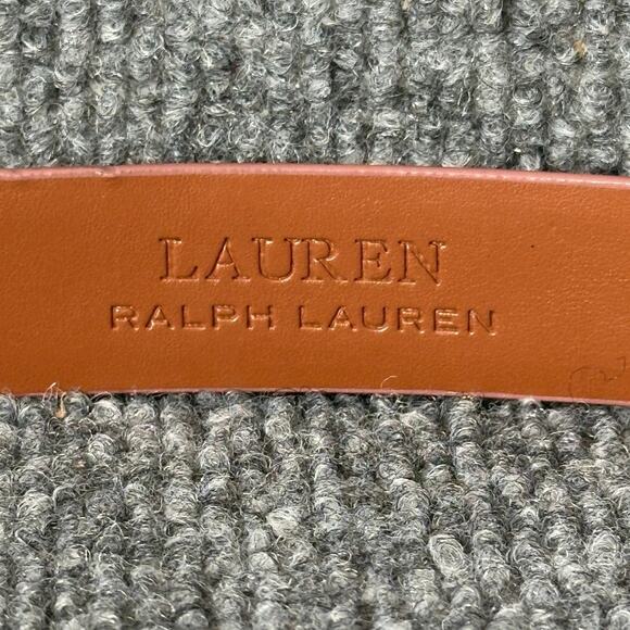 Lauren Ralph Lauren women’s pink belt SM gold hardware pastel girly 28.5-32.5 main image 6